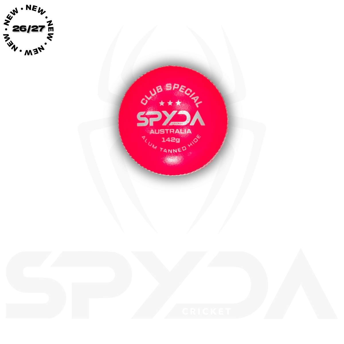 SPYDA County Cricket Ball - 2PC - Pink