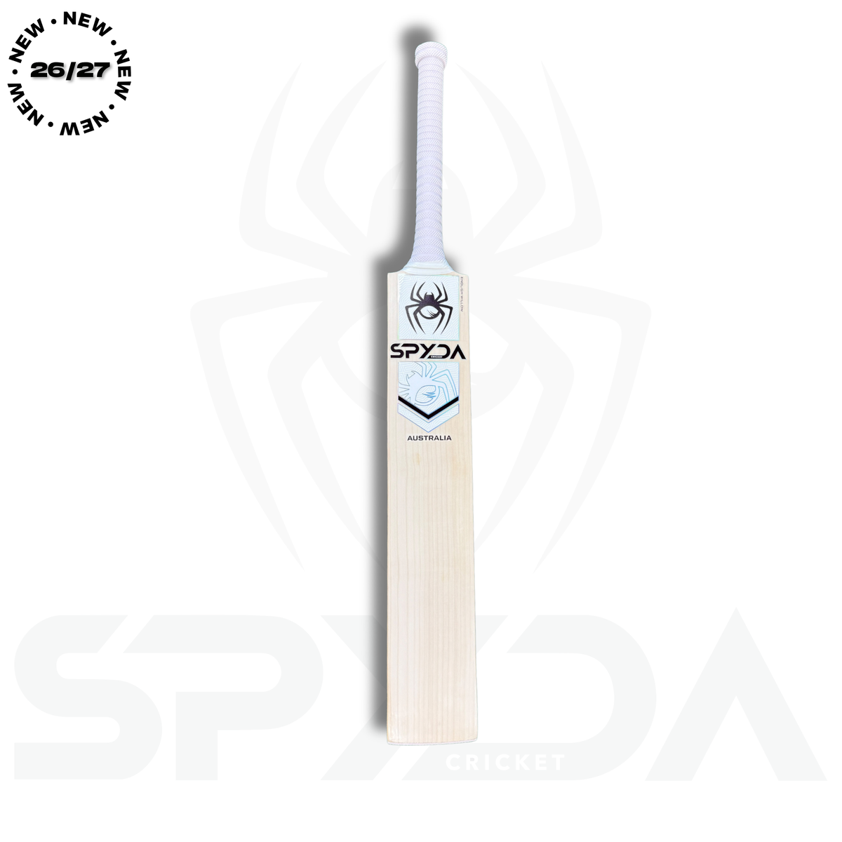 SPYDA Black Players Edition English Willow Cricket Bat – SH - 26/27