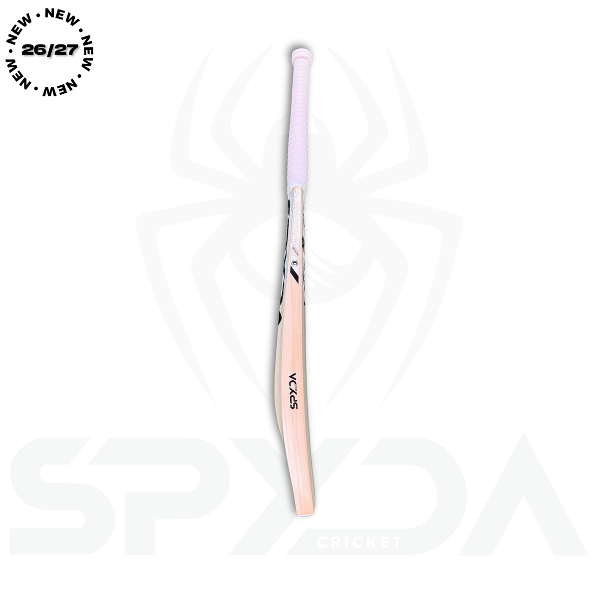 SPYDA Black Players Edition English Willow Cricket Bat – SH - 26/27