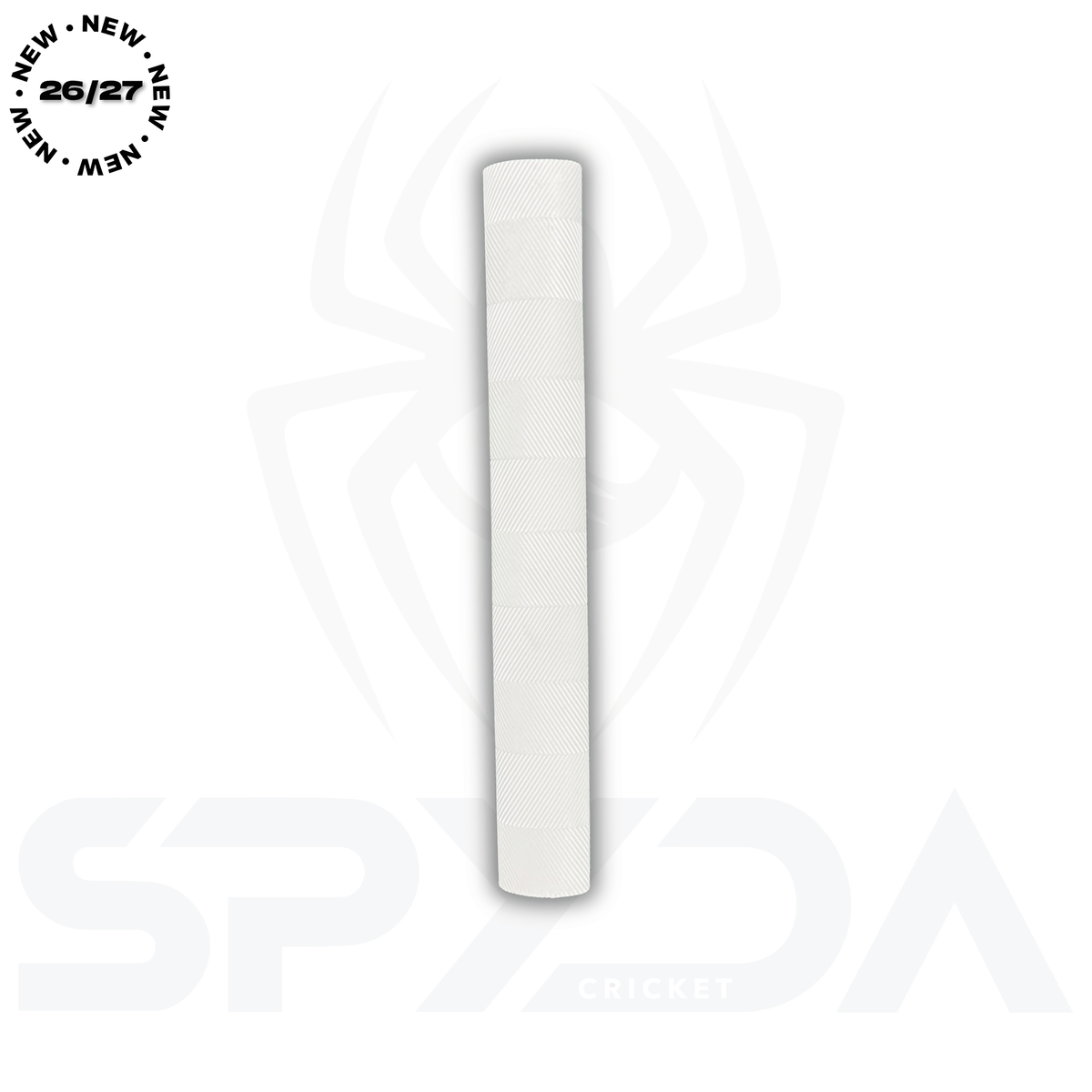 SPYDA Cricket Bat Grip - Chevron - White
