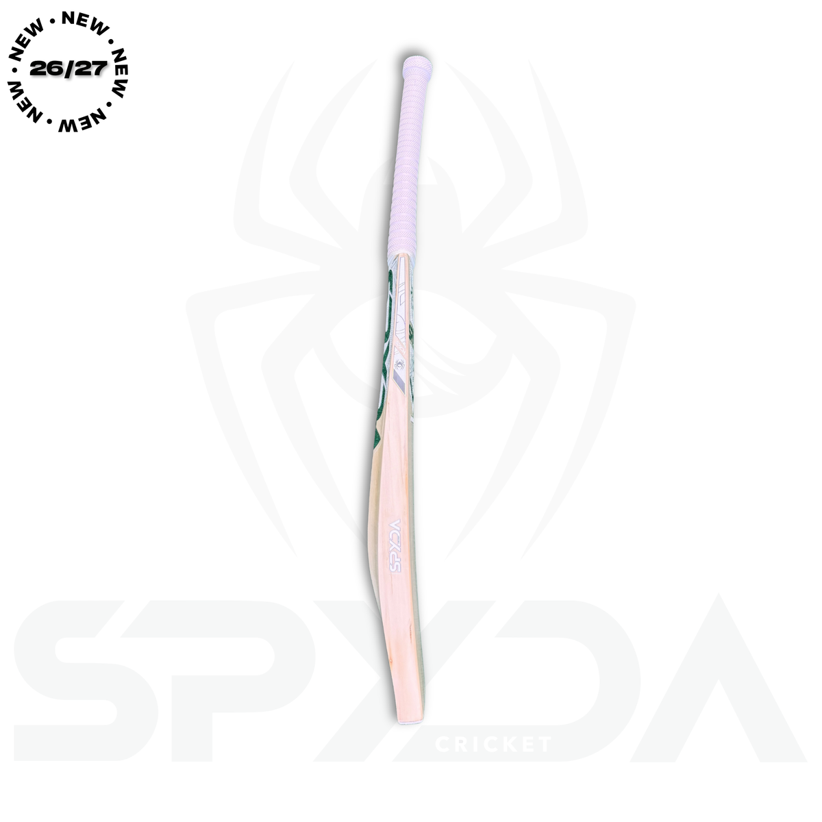 SPYDA Silver Edition English Willow Cricket Bat – LB - 26/27