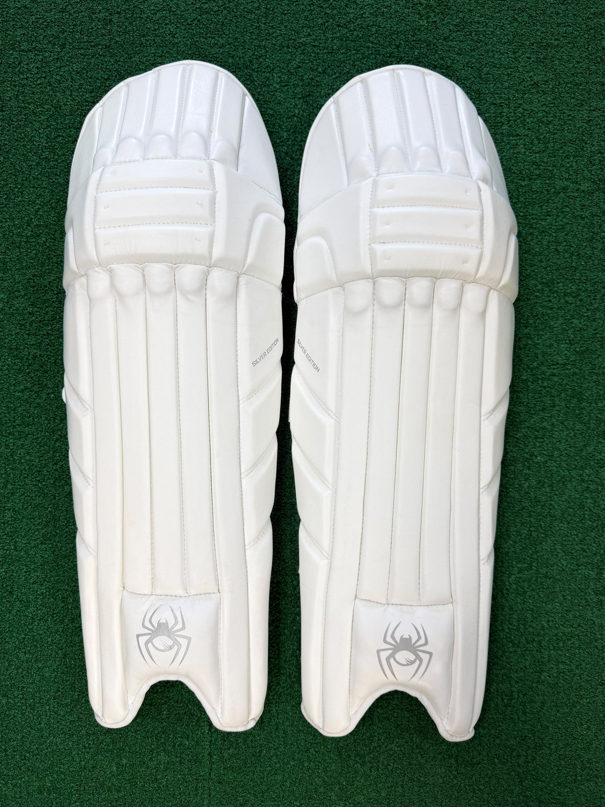 SPYDA-LITE Silver Edition Cricket Batting Pads - Adult - Ambi - 26/27