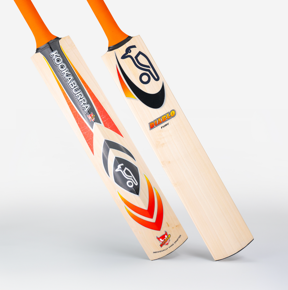 Kookaburra Diablo Fury Retro English Willow Cricket Bat - SH