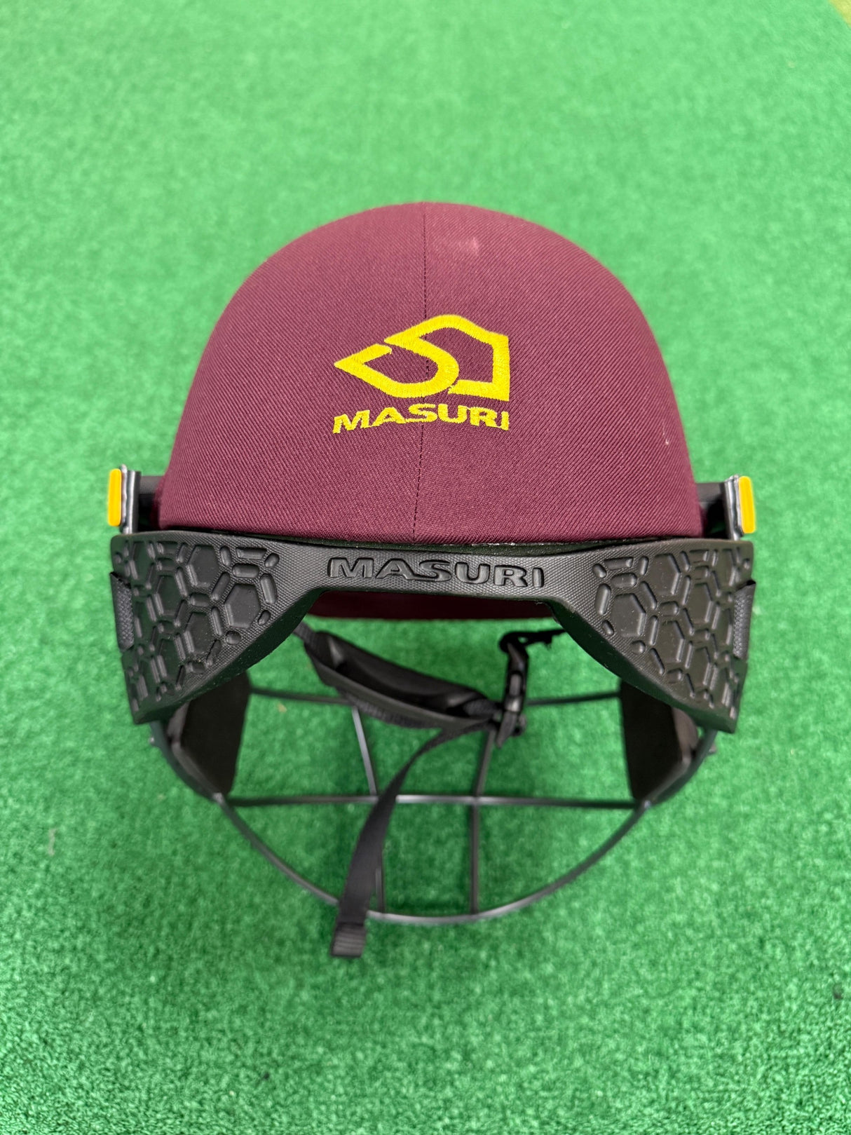 Masuri T Line Steel Custom Batting Helmet – Rockingham MCC - Senior –26/27