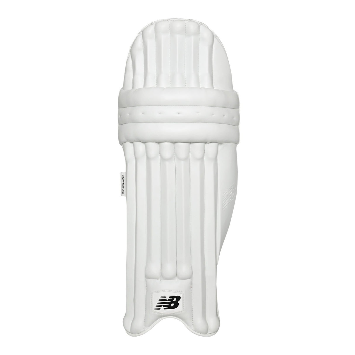 New Balance Heritage 600 Cricket Batting Pads – White - Adult RH - 26/27