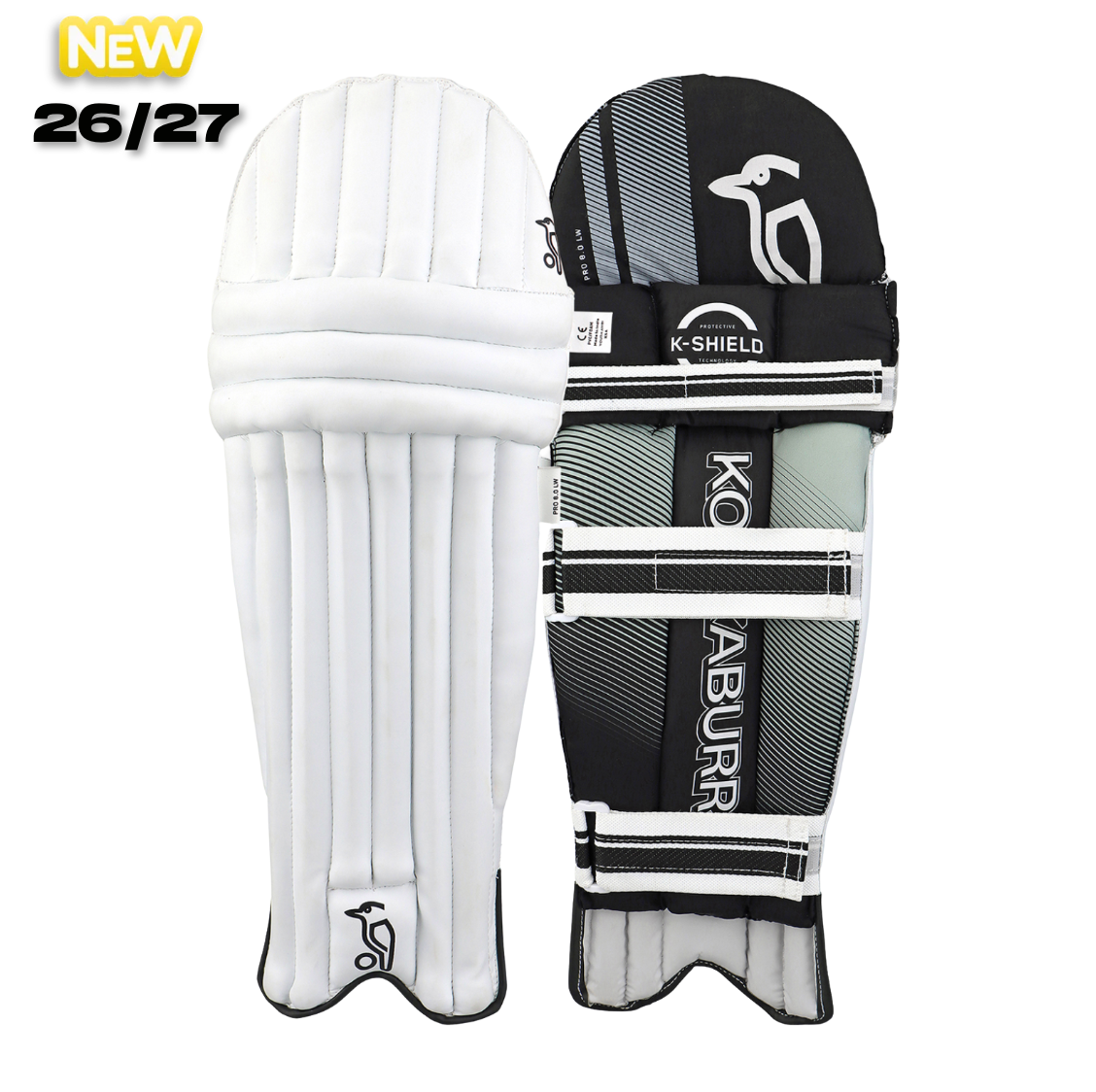 Kookaburra Pro 8.0 Lightweight Cricket Batting Pads -26/27