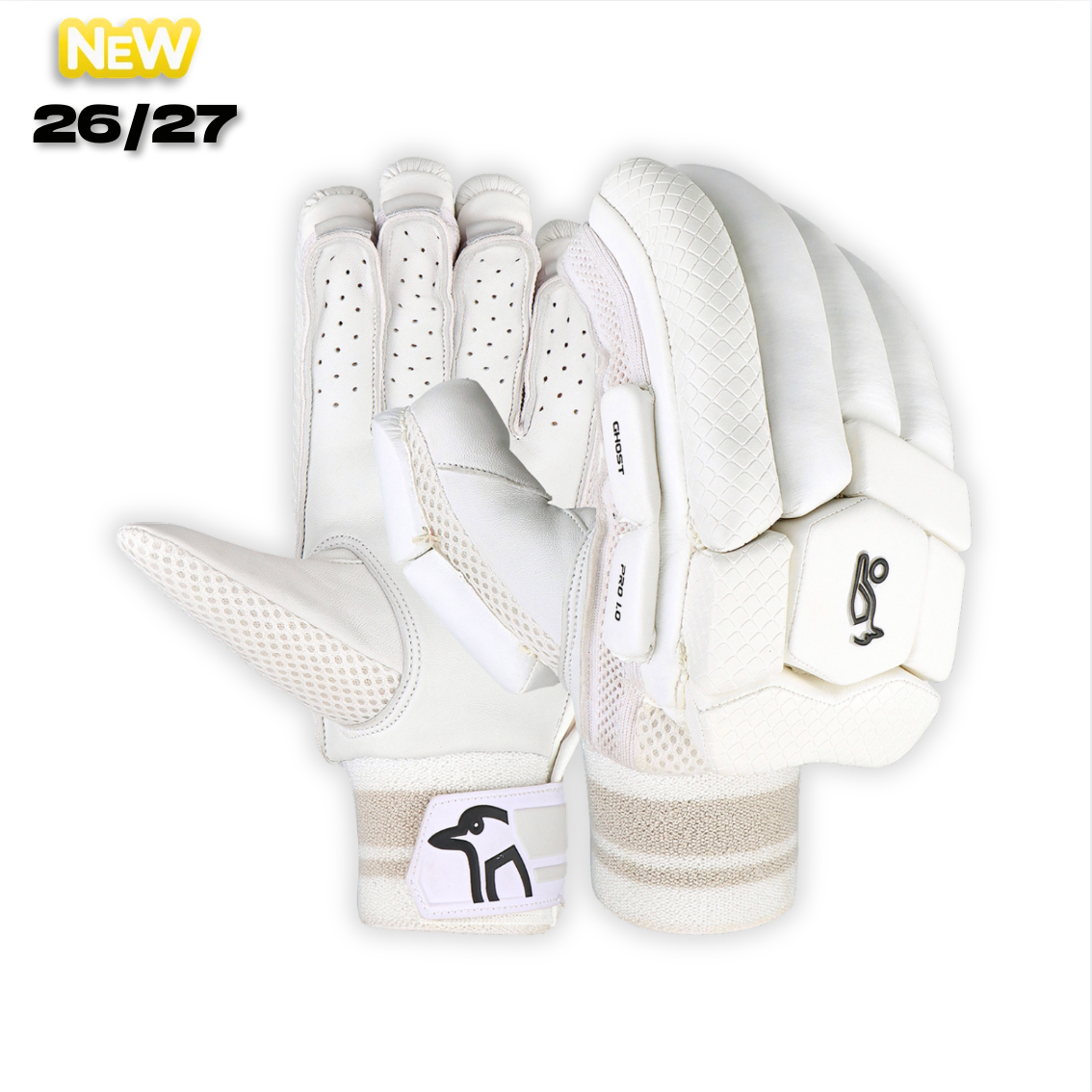 Kookaburra Ghost Pro 1.0 Cricket Batting Gloves - Adult - 26/27