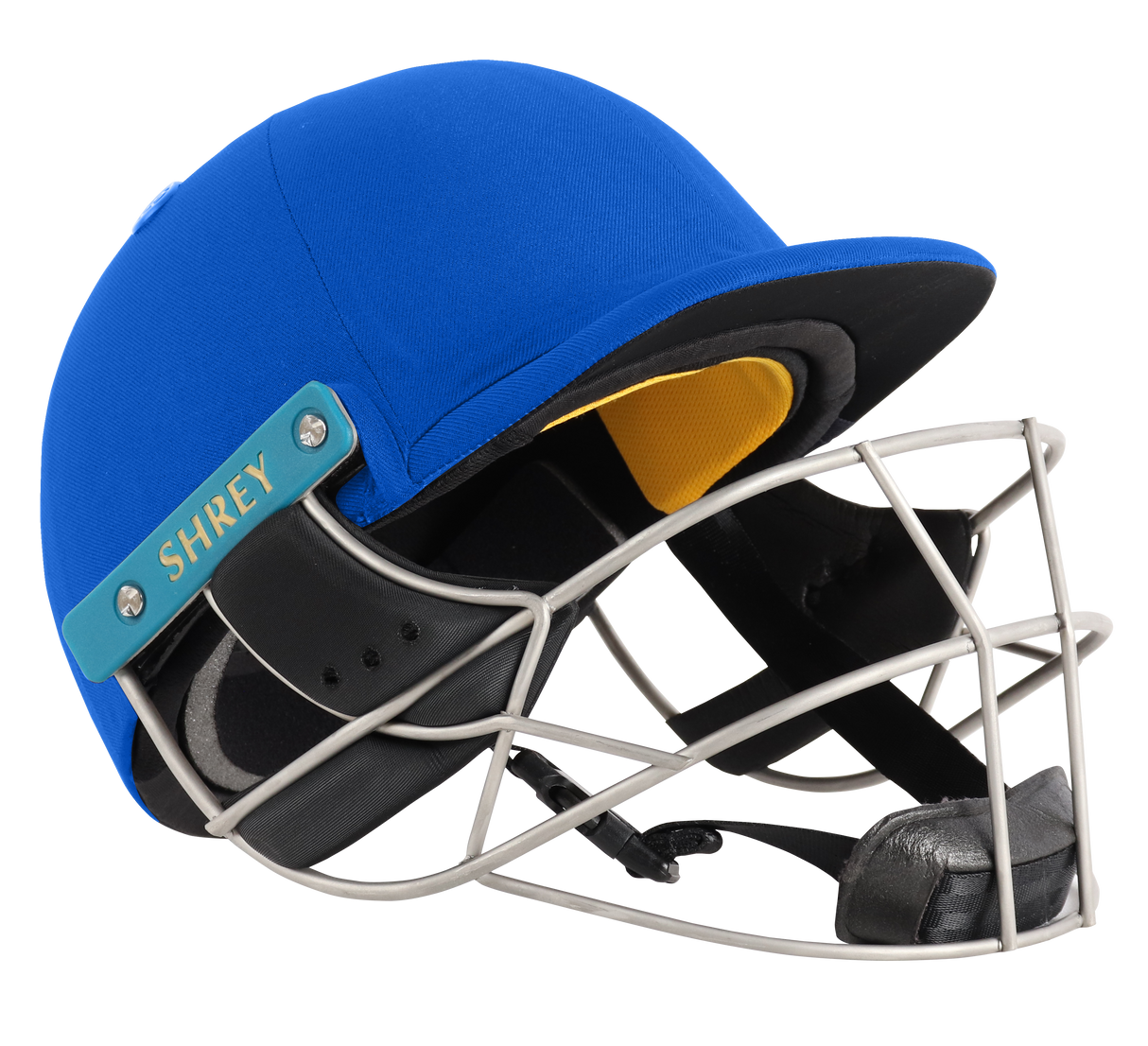 Shrey Master Class Air 2.0 Cricket Batting Helmet with Neck Guard - Stainless Steel - 26-27