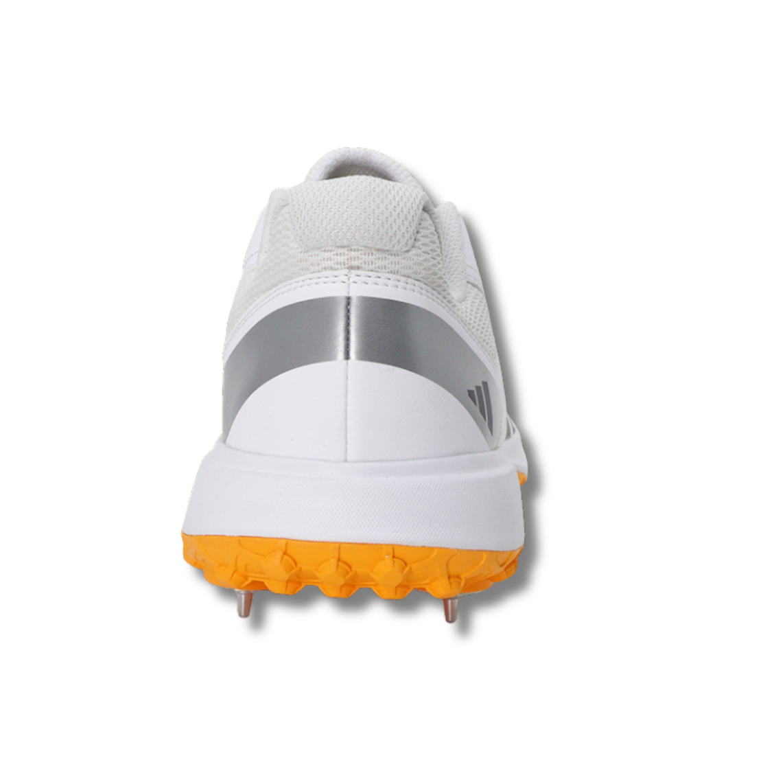Adidas Howzat Steel Spike Cricket Shoes – Cloud White / Aurora Onix / Lucid Tangerine - 26/27