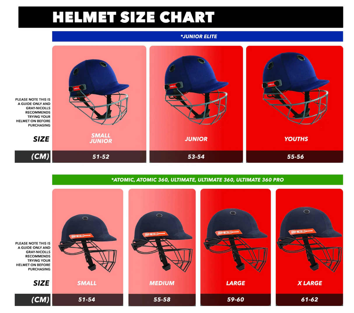 Gray Nicolls Atomic 360 Cricket Batting Helmet - Green - Senior - 26/27