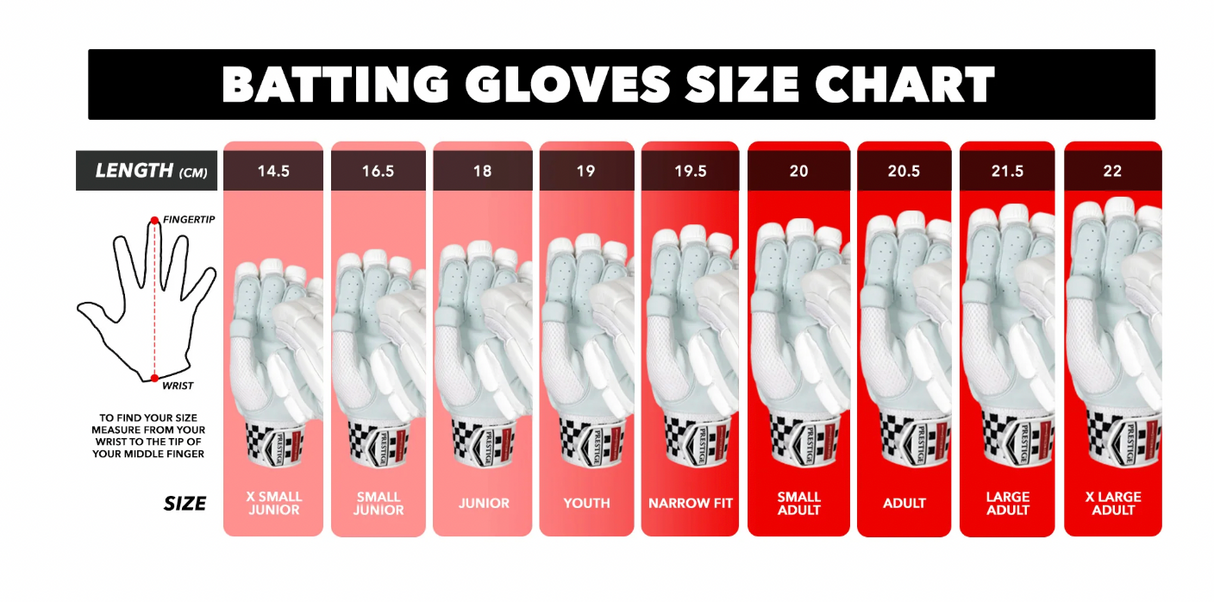 Gray Nicolls Select Cricket Batting Gloves - 26/27