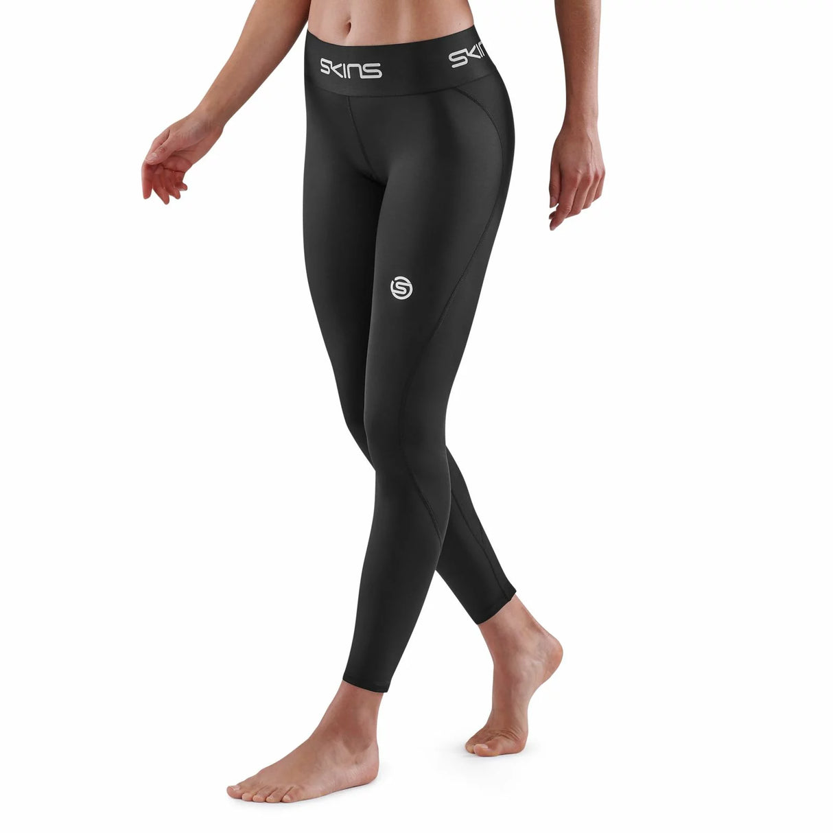 SKINS Series-1 Women’s 7/8 Compression Long Tights - Black