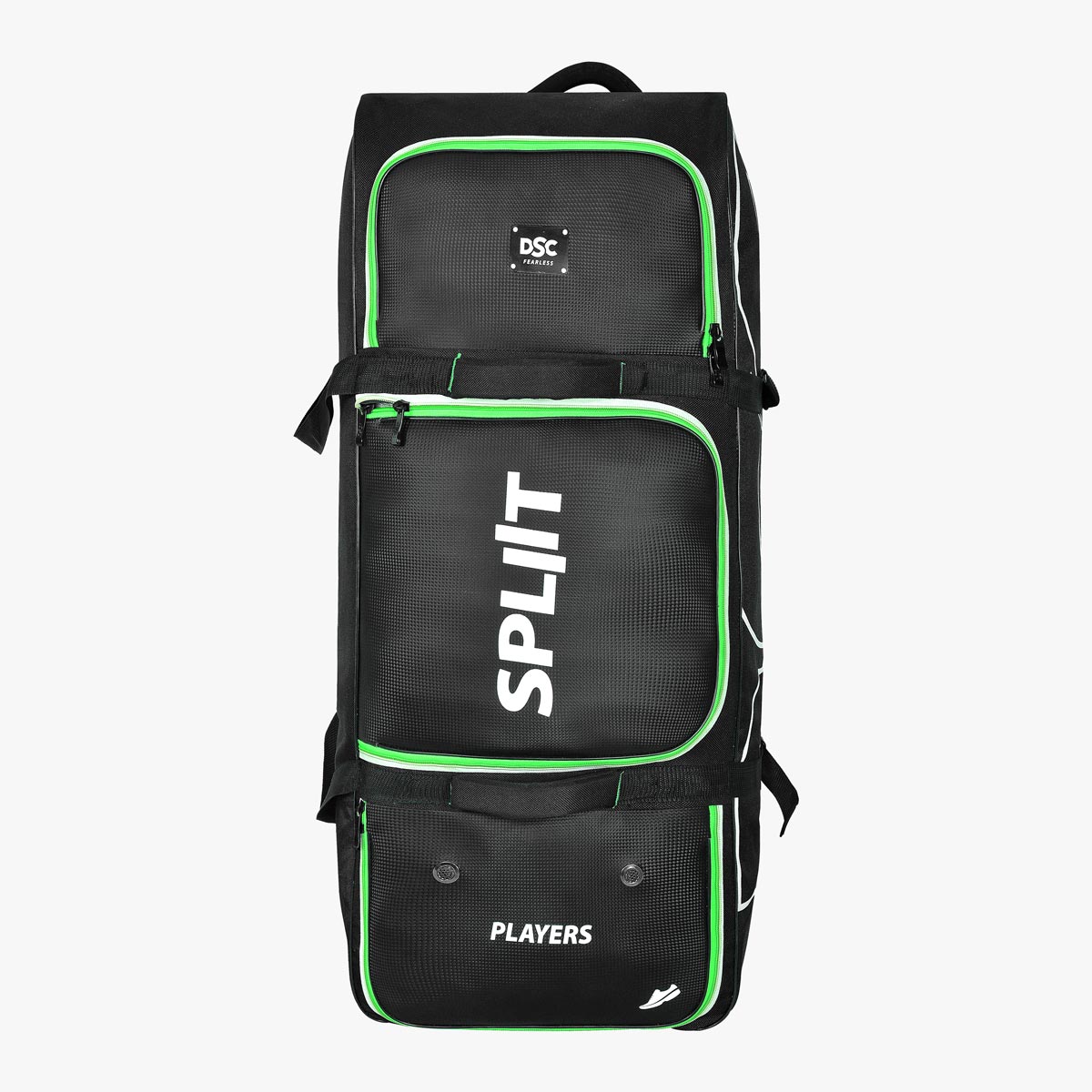 DSC Spliit Player Cricket Kit Bag - Wheelie - Extra Large