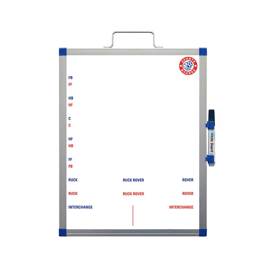 AFL Pro Large Magnetic Board With Digital Timer - 36cm x 46cm
