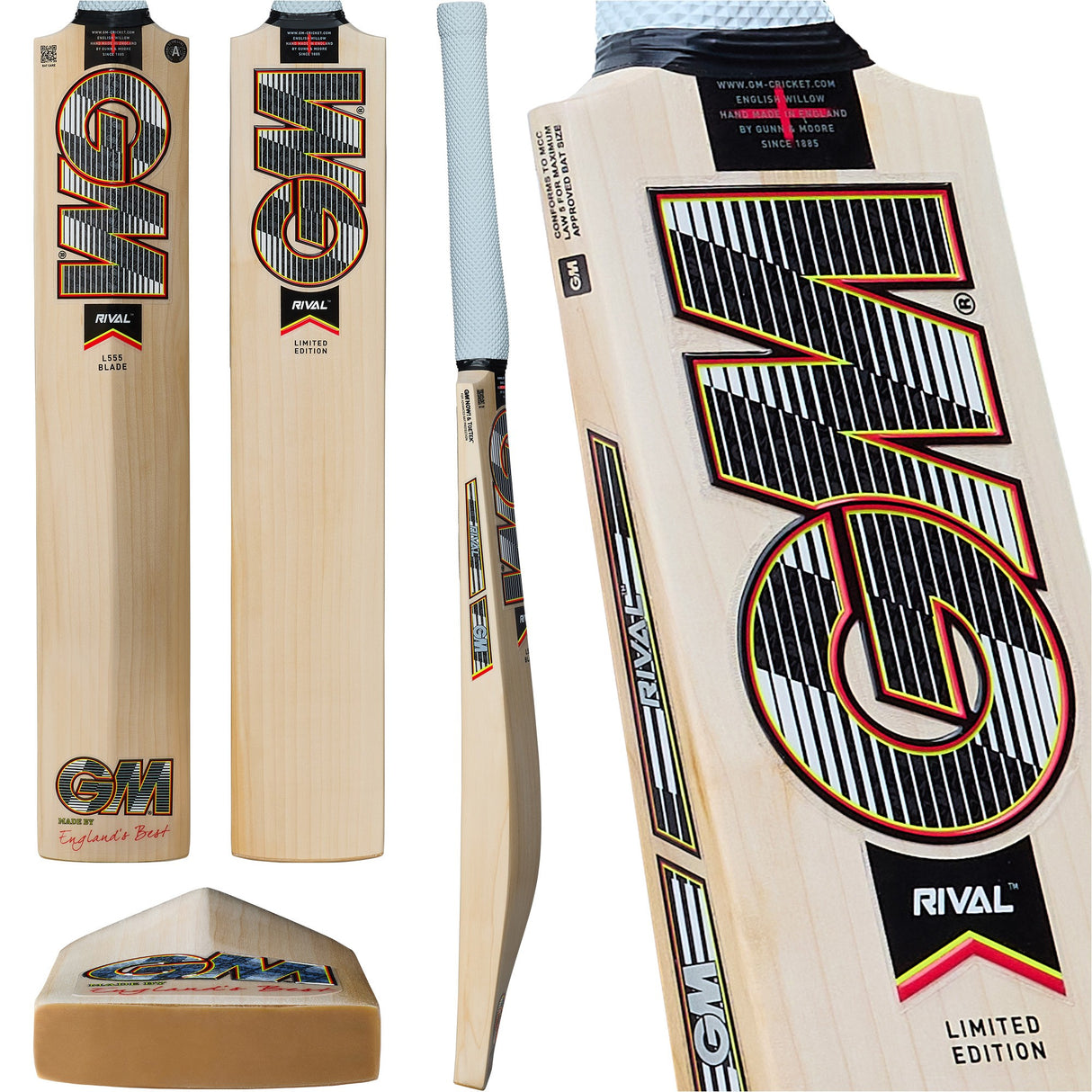GM Rival DXM 404 English Willow Cricket Bat – 2026/27