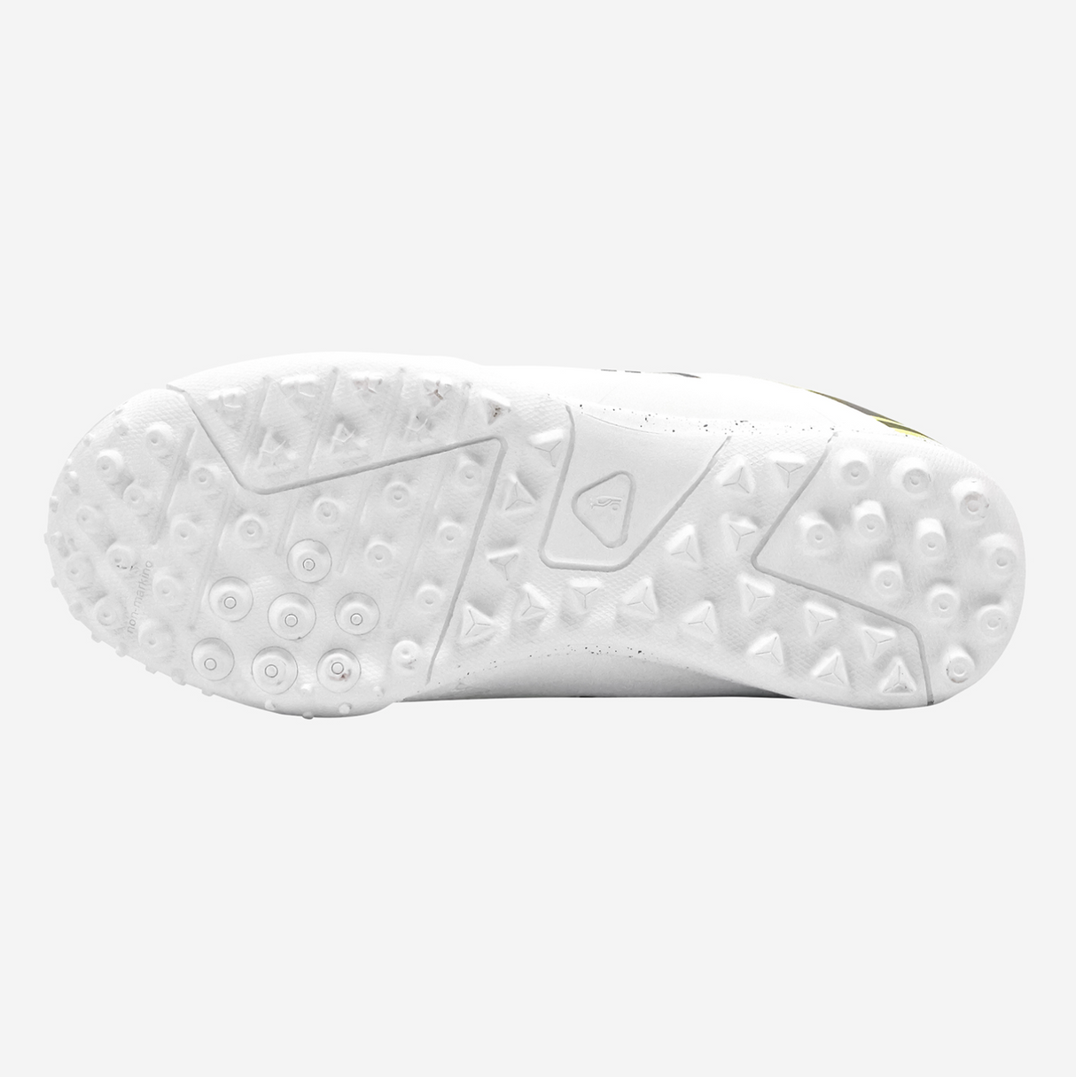Kookaburra Pro 5.0 Rubber Cricket Shoes - White/Lime/Yellow