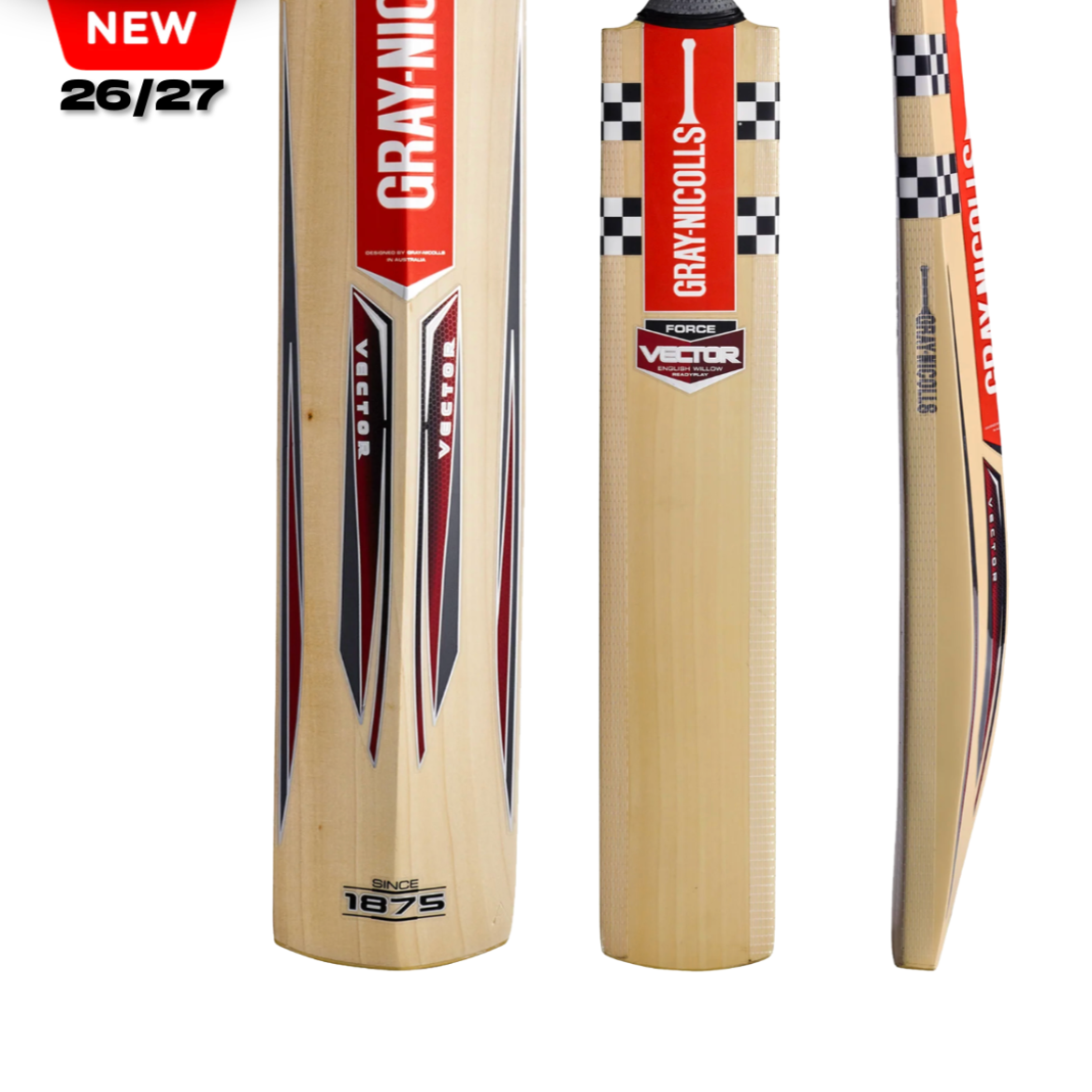 Gray Nicolls Vector Force EW Cricket Bat – Play Now – SH - 26/27