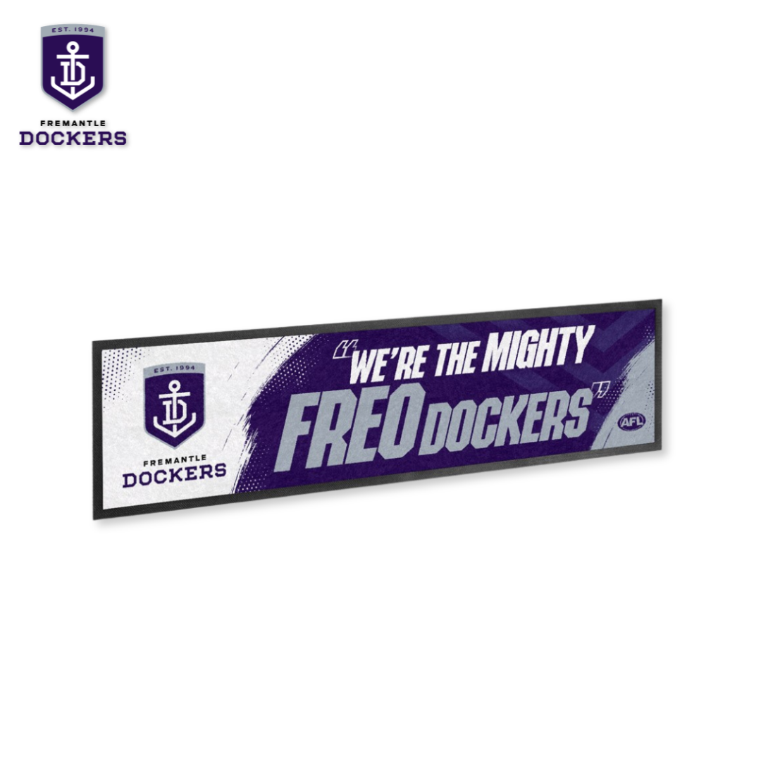 Fremantle Dockers Bar Runner – Official AFL Merchandise
