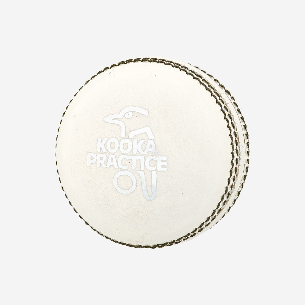 Kookaburra Practice Cricket Ball - White - 142g