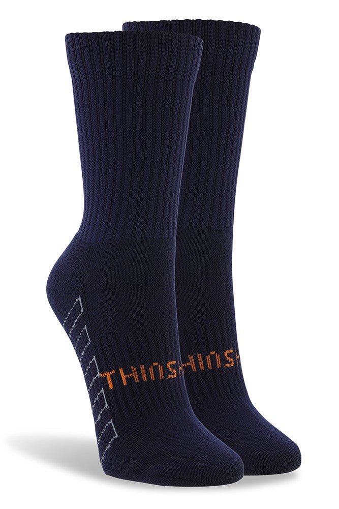 ThinSkins Short Football Socks - Navy