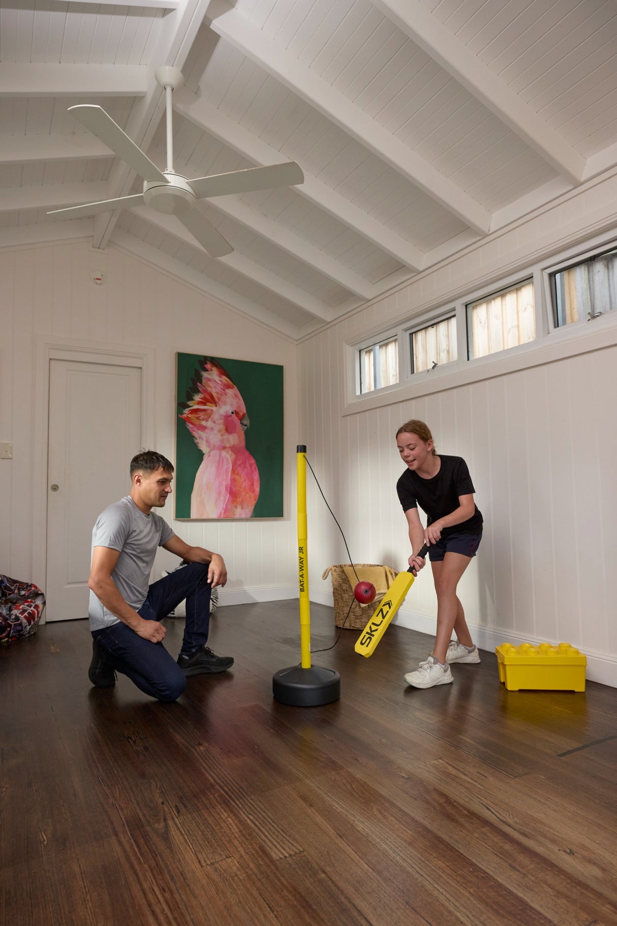 SKLZ Bat-A-Way Junior Cricket Training Aid