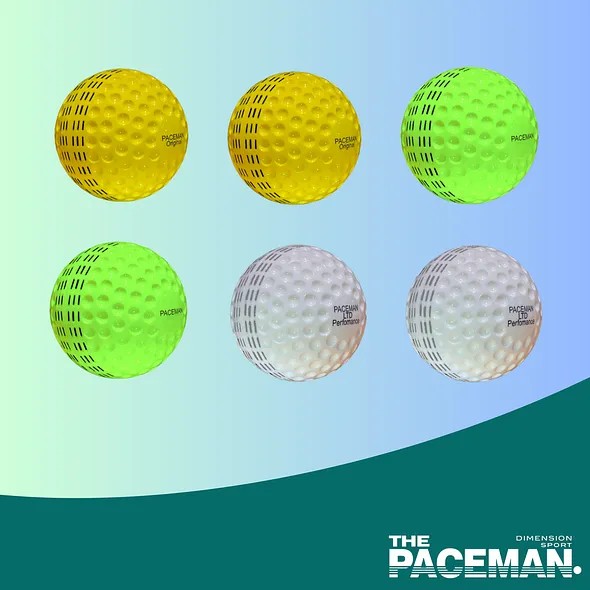 Paceman Pitch Attack Machine Balls - Mixed - Pack 6
