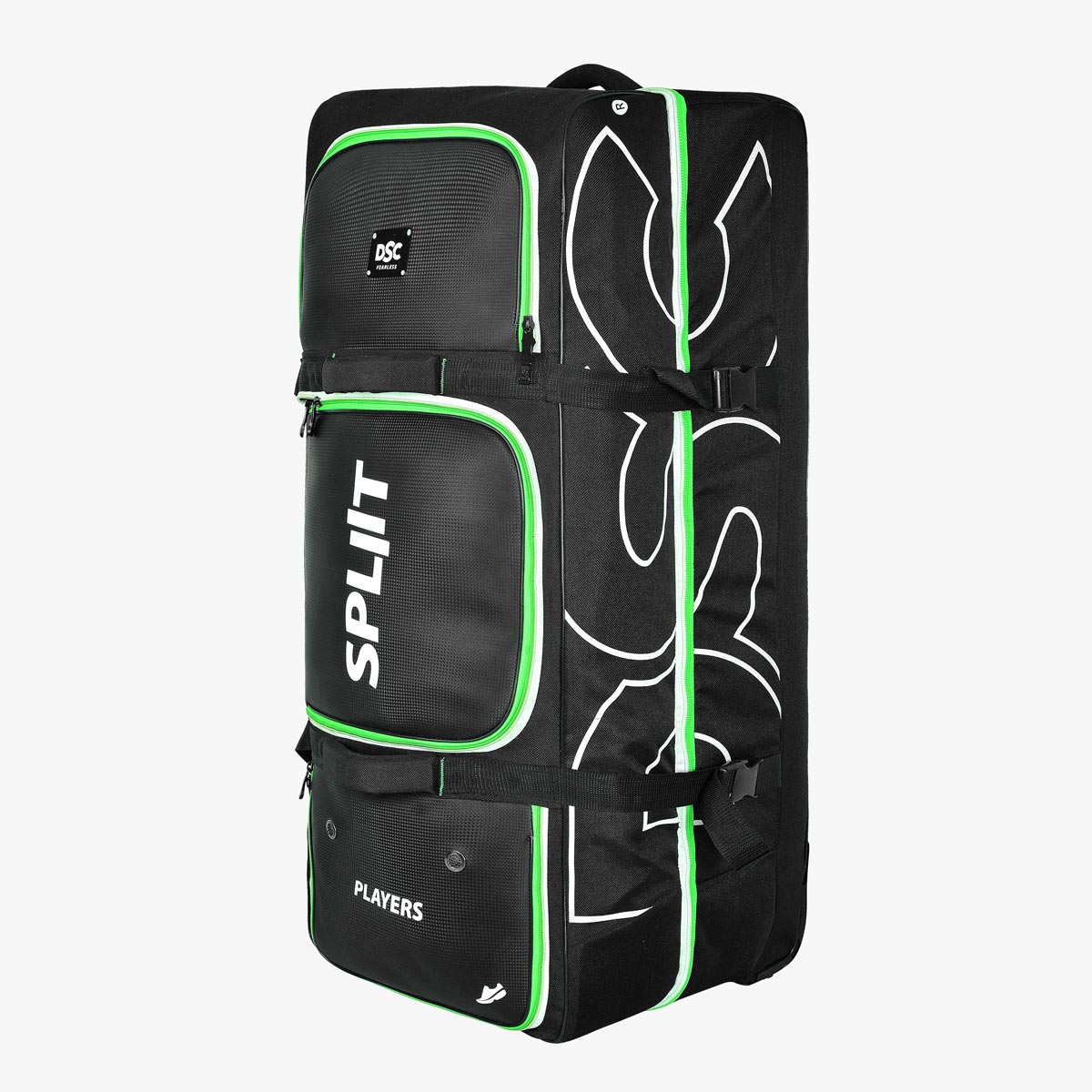 DSC Spliit Player Cricket Kit Bag - Wheelie - Extra Large