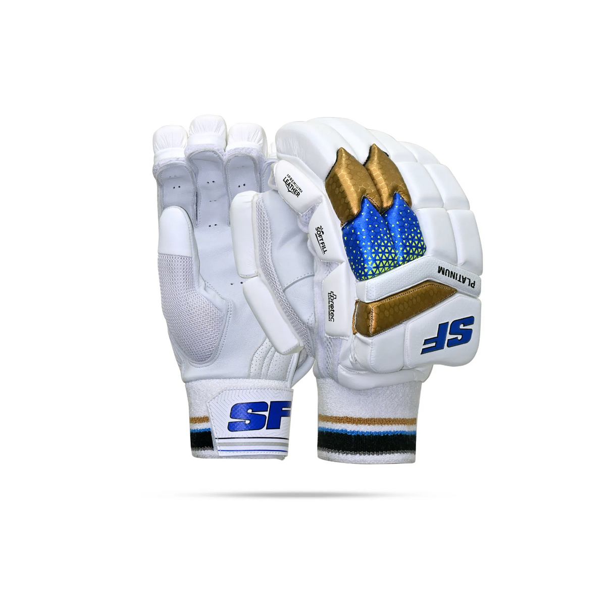 SF Platinum Cricket Batting Gloves - Junior - RH