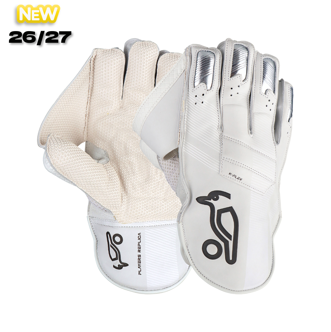 Kookaburra Ghost Players Replica Wicket Keeping Gloves - 26/27
