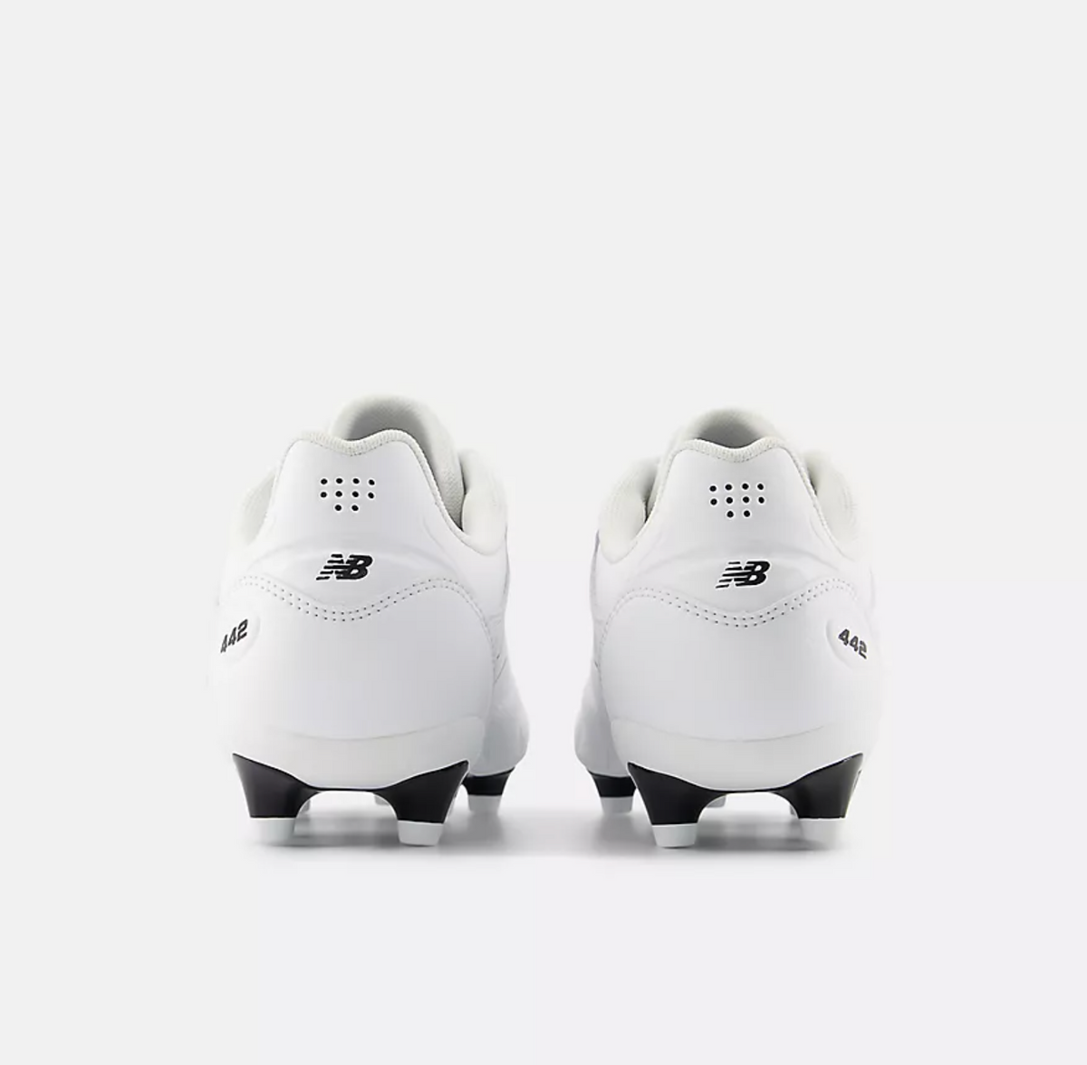 New Balance 442 Team FG V3 Men’s Football Shoes – White with Black (2E Wide Fit)