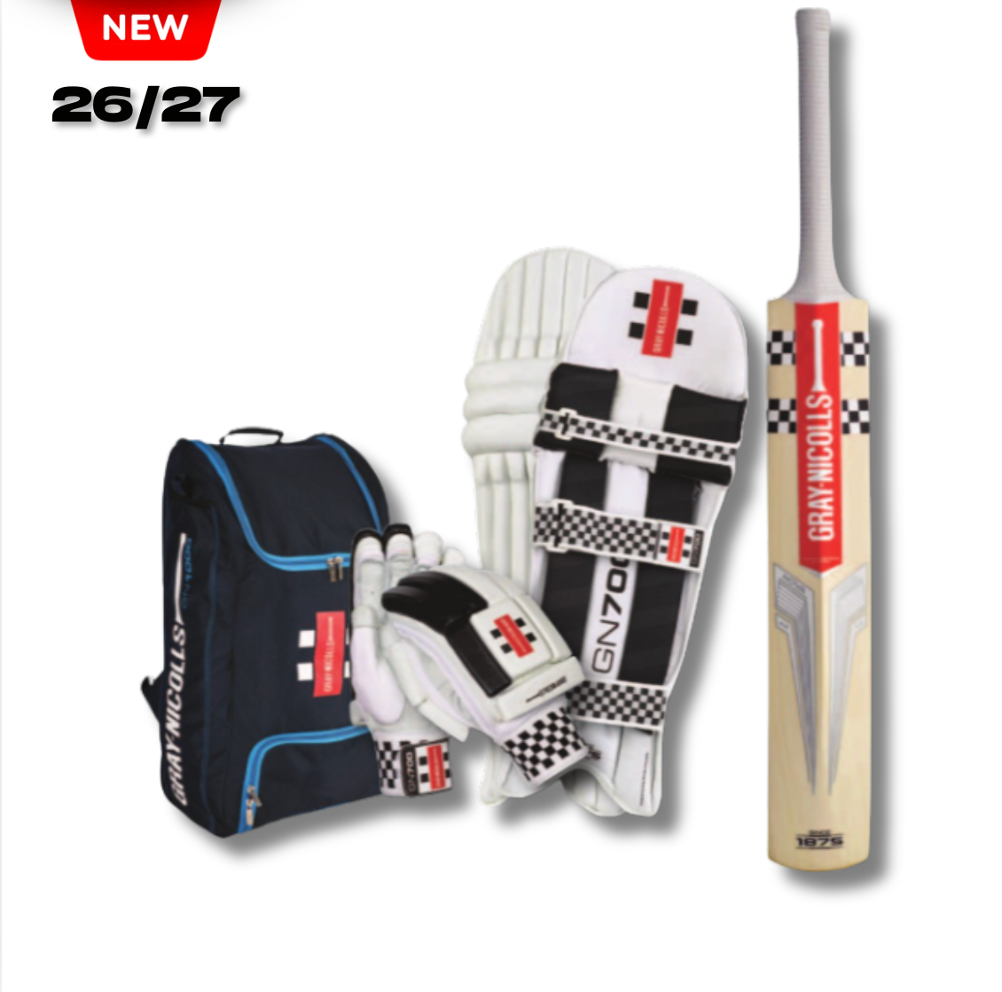 Gray Nicolls Nova 4.0 EW Cricket Set - SH - RH - 26/27