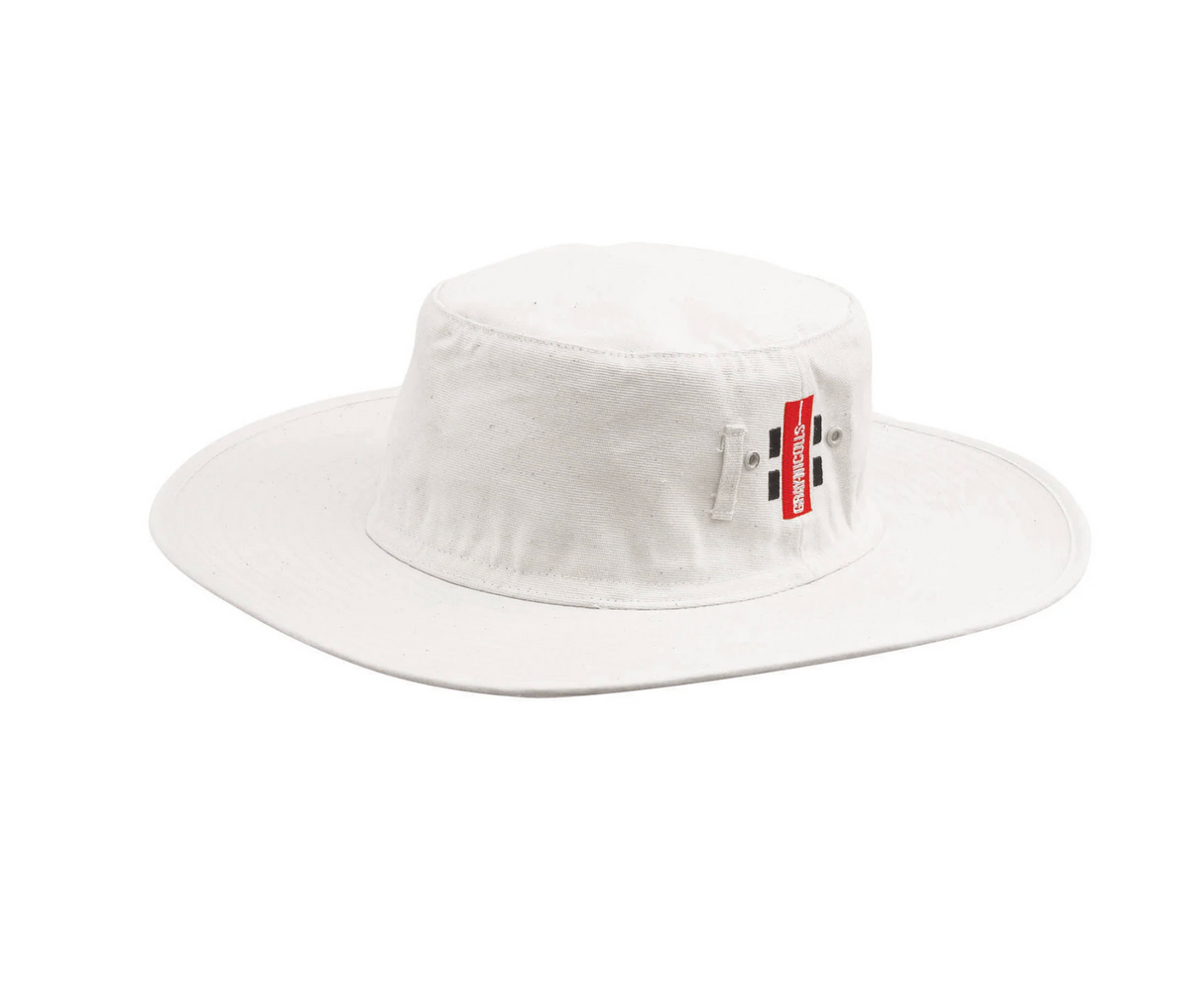 Gray Nicolls Cricket Sunhat - White - 26/27