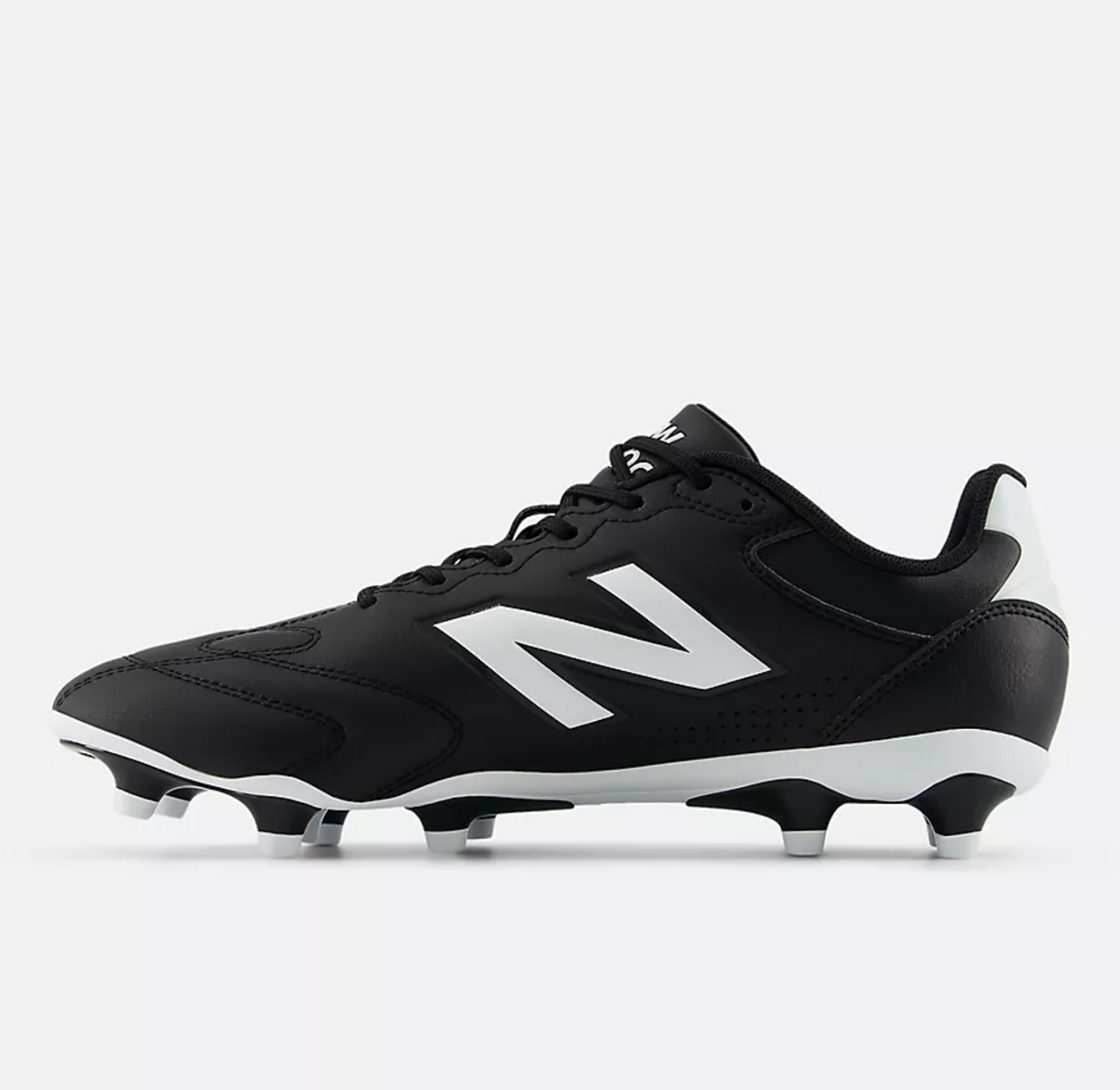 New Balance 442 Team FG V3 Men’s Football Shoes - Black with white - D Width