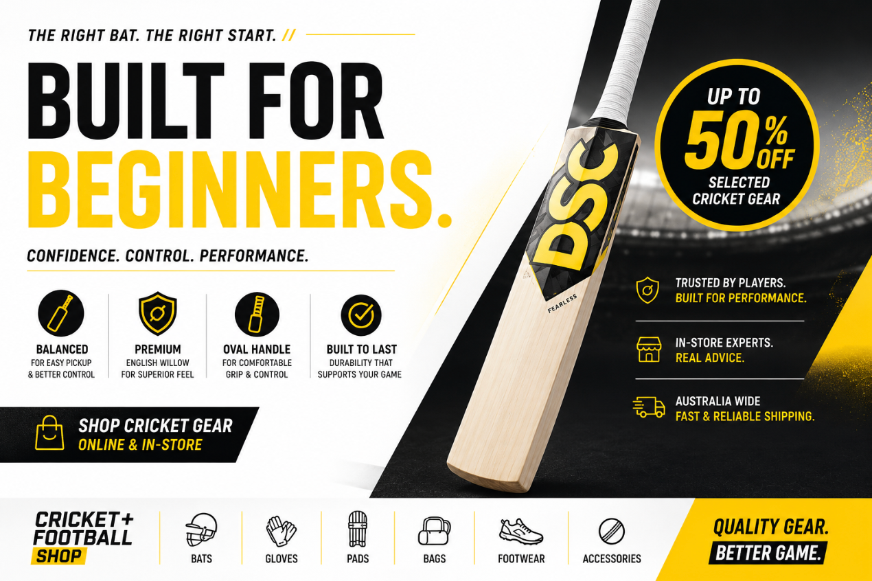 Best Cricket Bats for Beginners in Australia