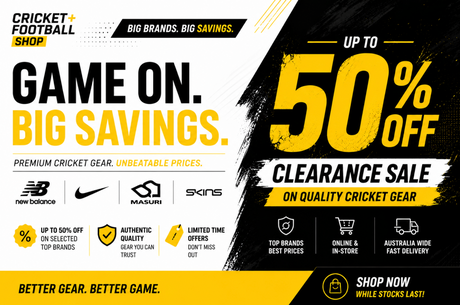Cricket Essentials Sale at Cricket+Football Shop