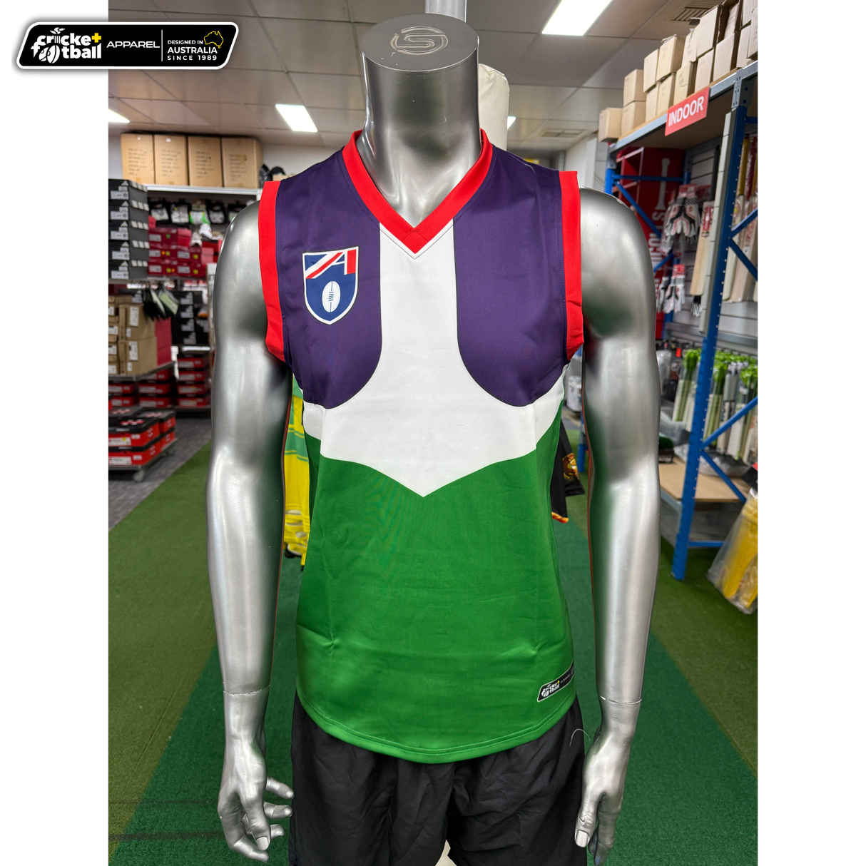 Fremantle Dockers  Sleeveless Jumper – 1995 Vintage