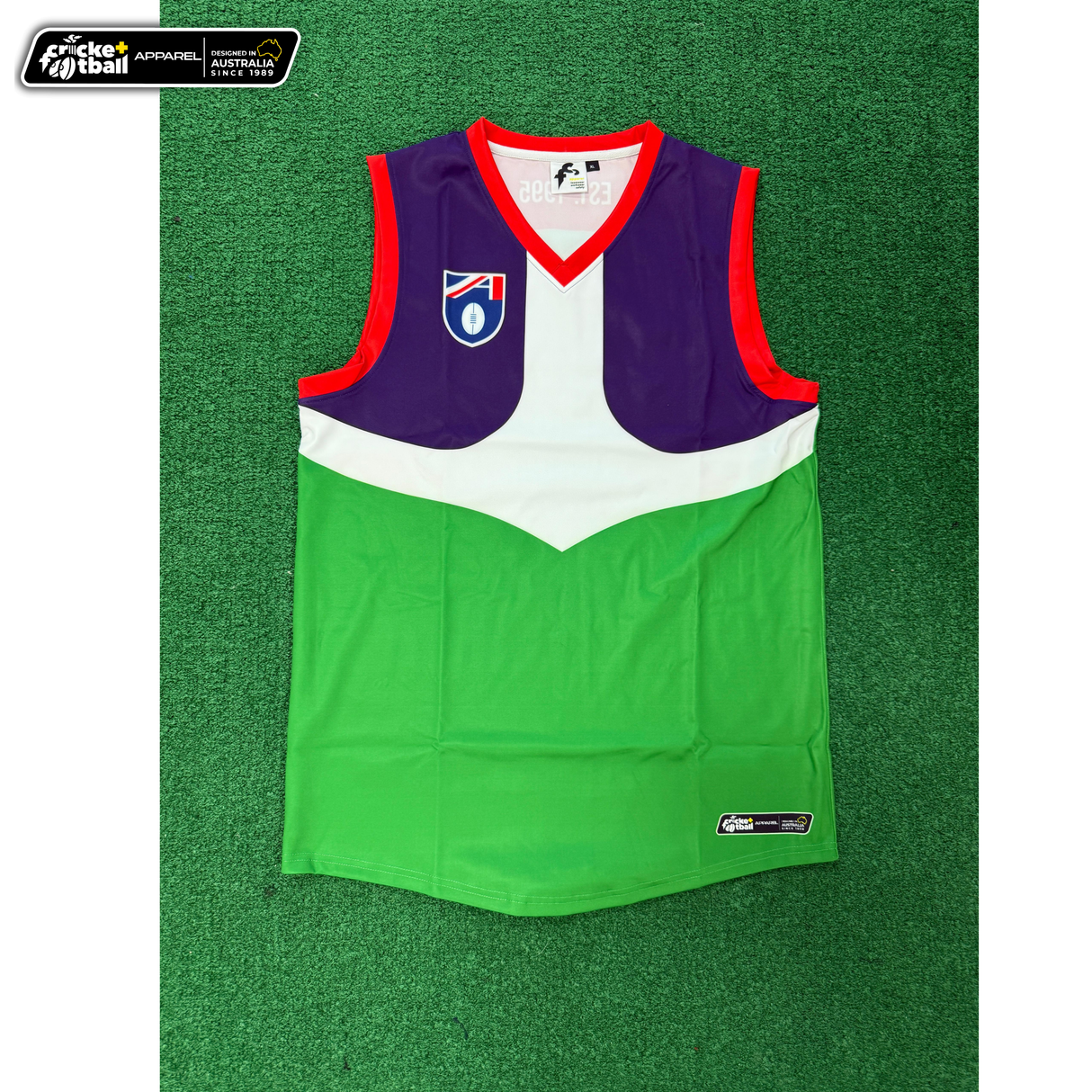 Fremantle Dockers  Sleeveless Jumper – 1995 Vintage