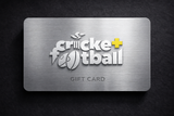 Cricket + Football Shop Gift Card