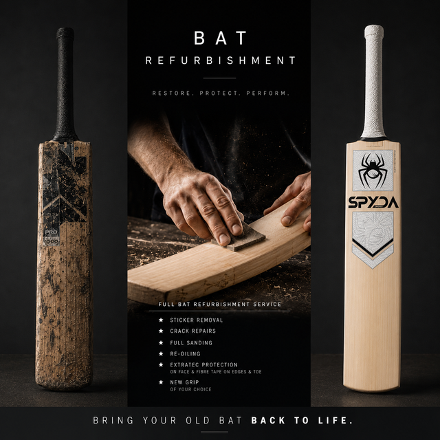 Cricket Bat Refurbishment Service