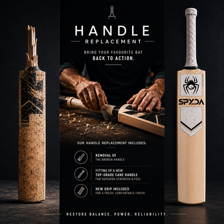 Cricket Bat - Handle Replacement Service