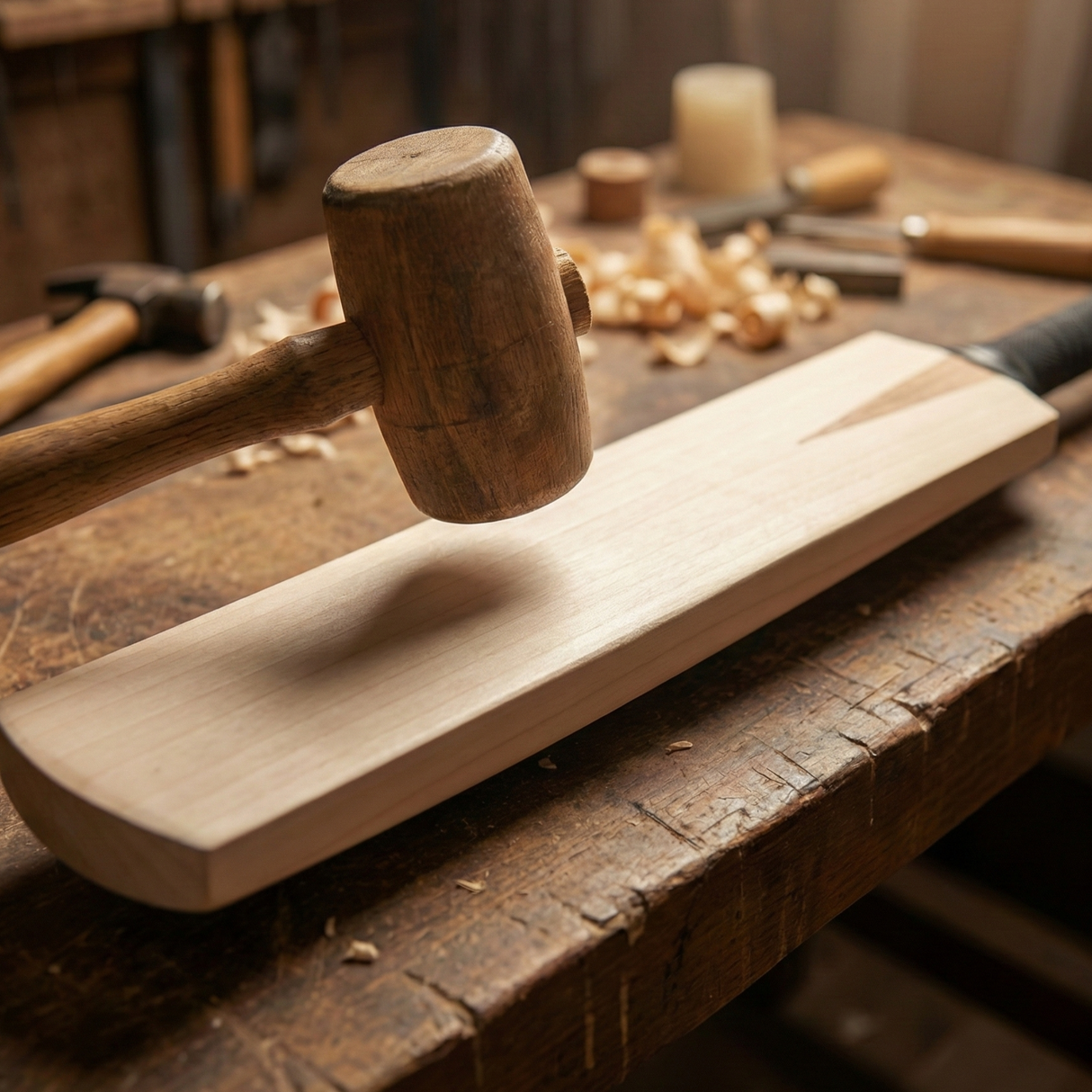 Cricket Bat Knocking in Service