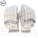 SPYDA Silver Edition Cricket Batting Gloves - Adult - 26/27