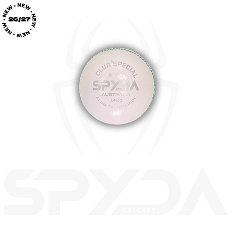 SPYDA County Cricket Ball - 2PC - White