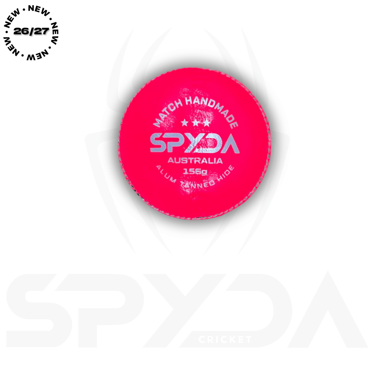 SPYDA Match Special Cricket Ball - 4PC - Pink - 156gm