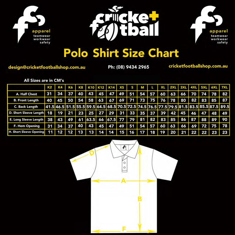 Australia Retro Replica Polo Cricket Shirt