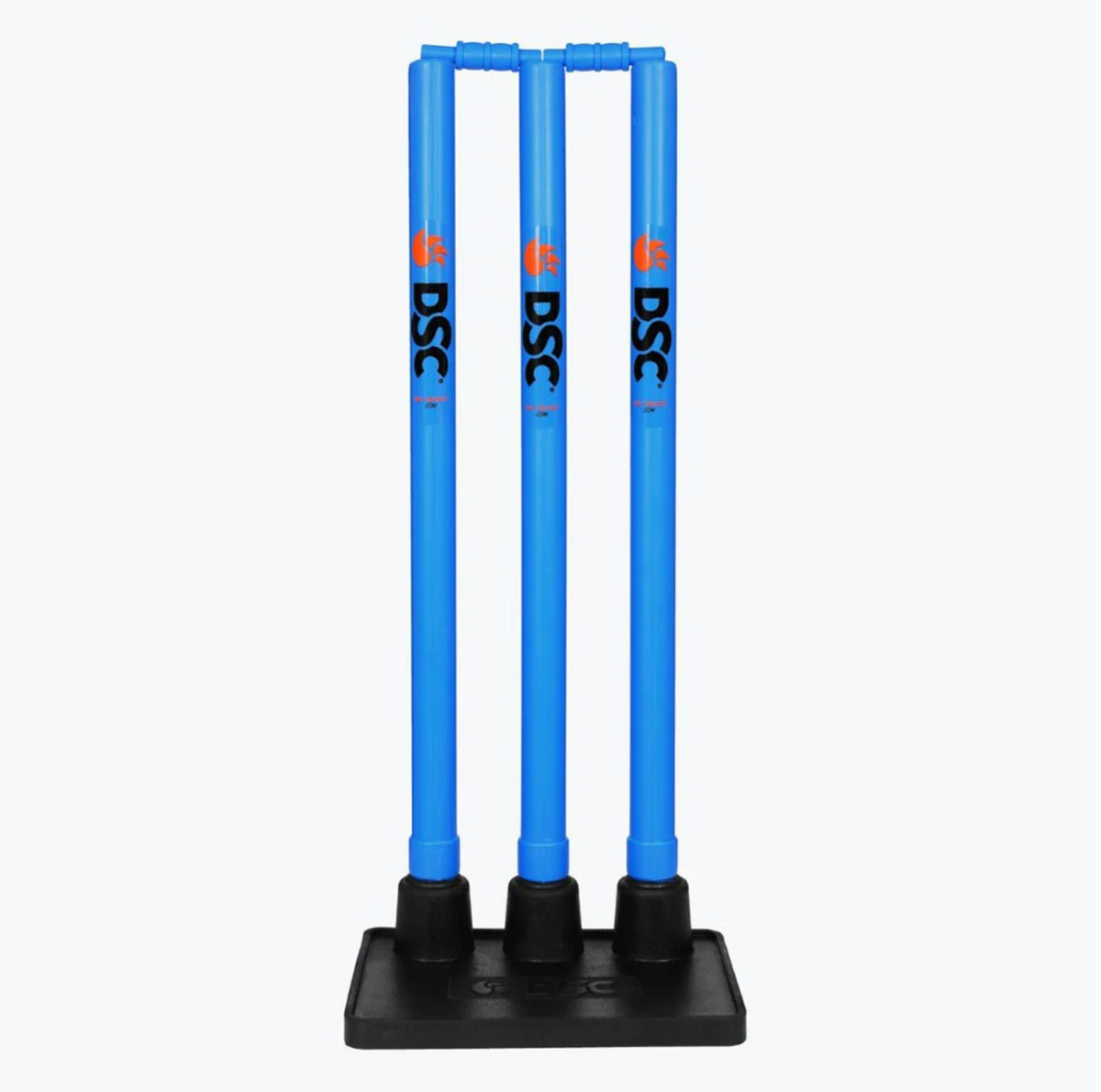 DSC Plastic Cricket Stumps with Rubber Base
