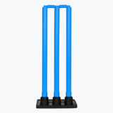 DSC Plastic Cricket Stumps with Rubber Base