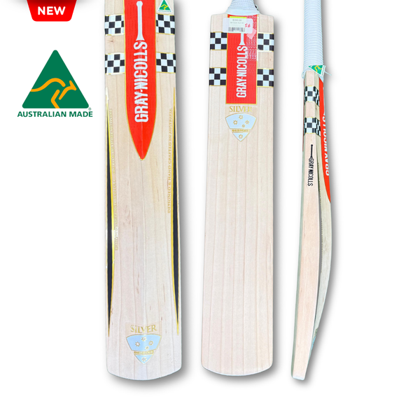 Gray Nicolls Silver English Willow Cricket Bat - SH - Australian Made