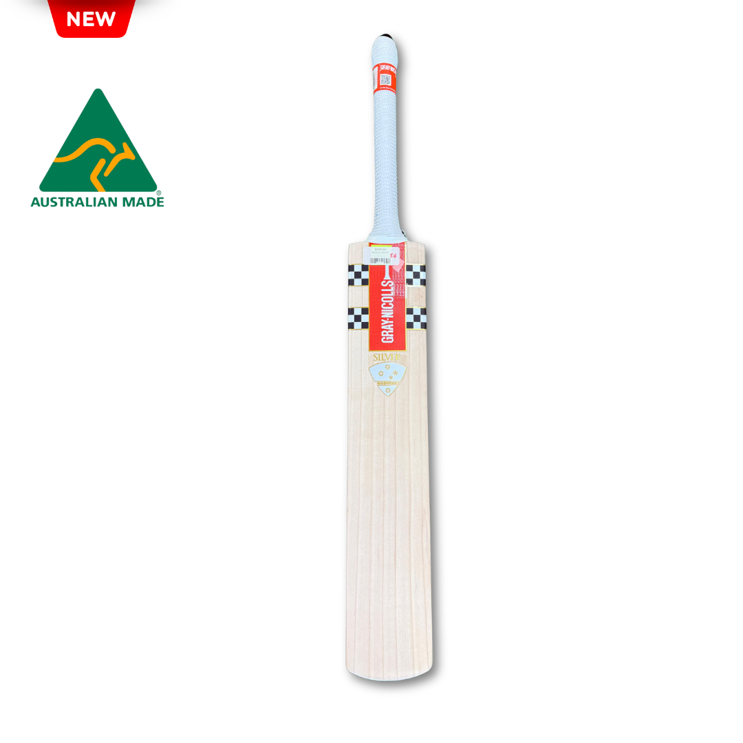 Gray Nicolls Silver English Willow Cricket Bat - SH - Australian Made