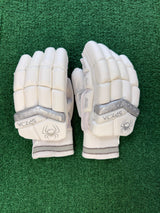 SPYDA Silver Edition Cricket Batting Gloves - Adult - 26/27